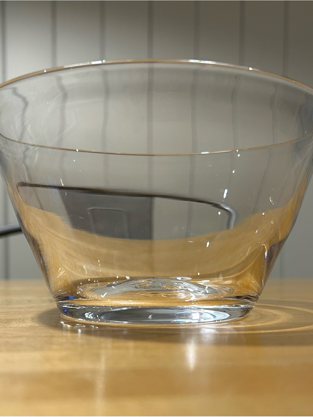 Simon Pearce Clear Glass Bowl